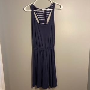 NWOT Splendid Tank Dress in Navy. Size Small.